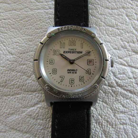 TIMEX Expedition Indiglo Watch - Vintage - Picture 1 of 12